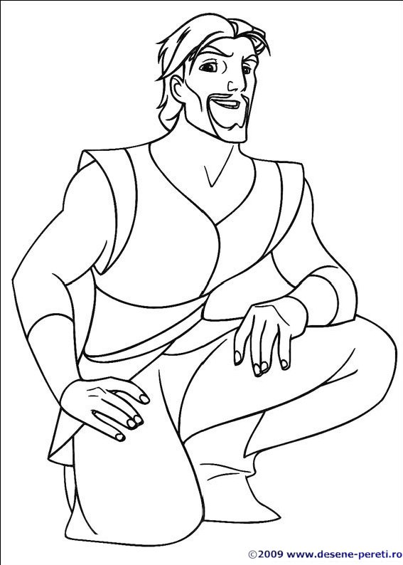 sinbad desene colorat